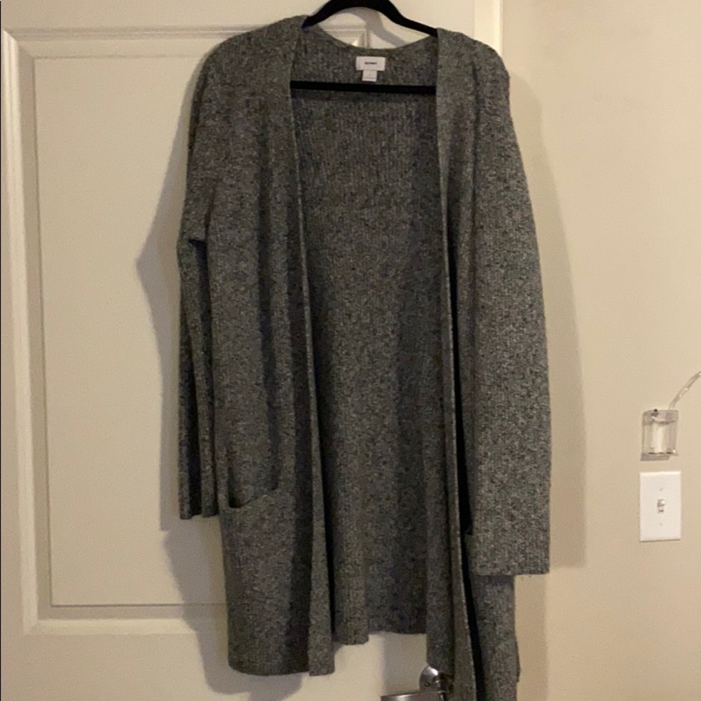 Gray sweater